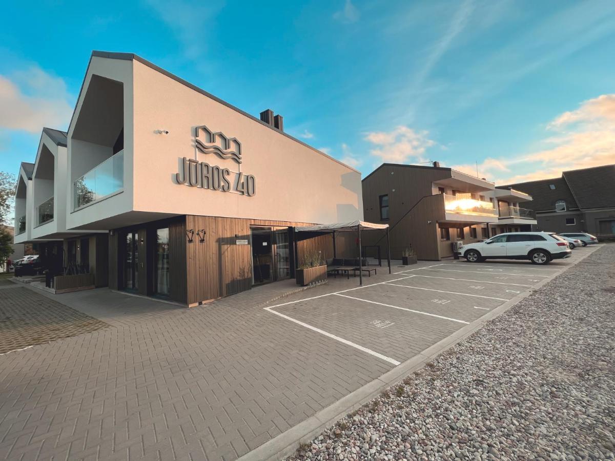 Ferienwohnung Juros 40 Šventoji Exterior foto